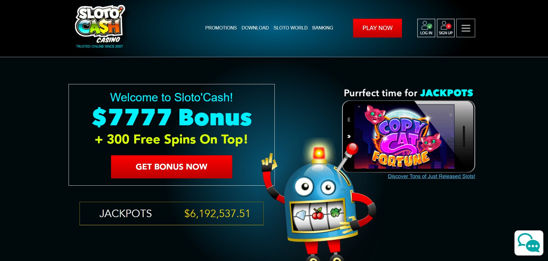 Sloto Cash online casino review