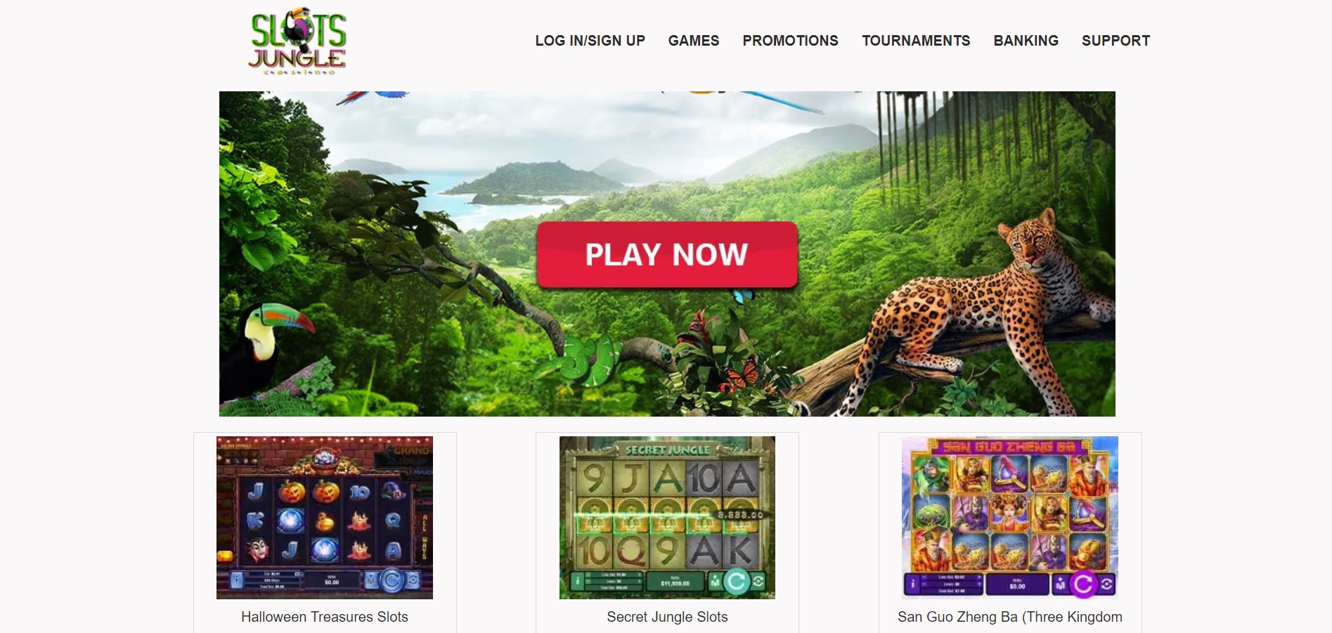Slots jungle online casino review