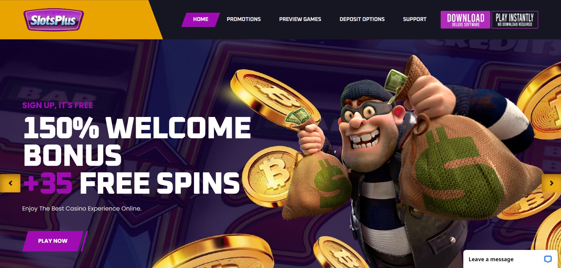 Slots Plus online casino review