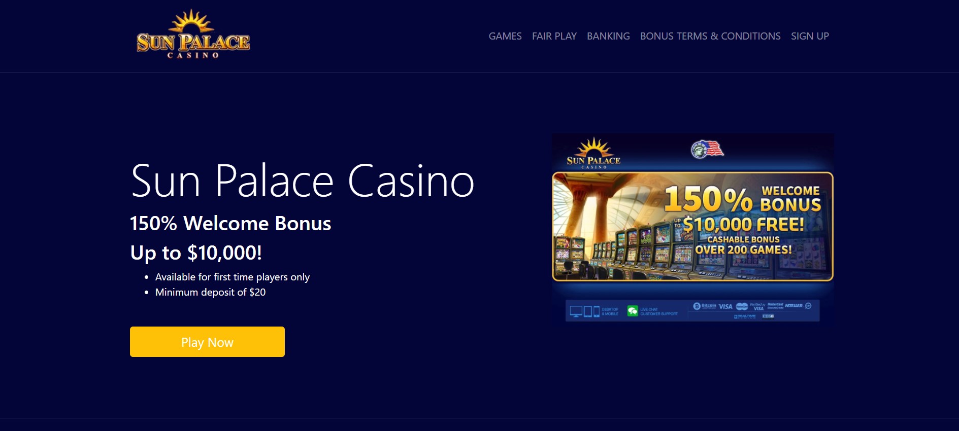 Online casino san palace review
