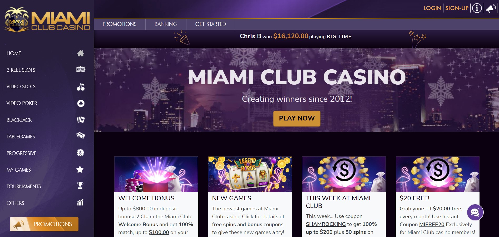 Miami club casino review