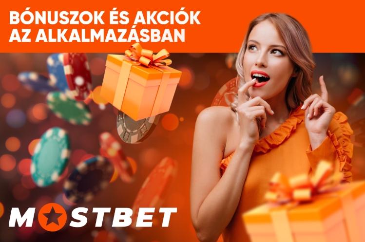 Bónuszok és akciók az alkalmazásban